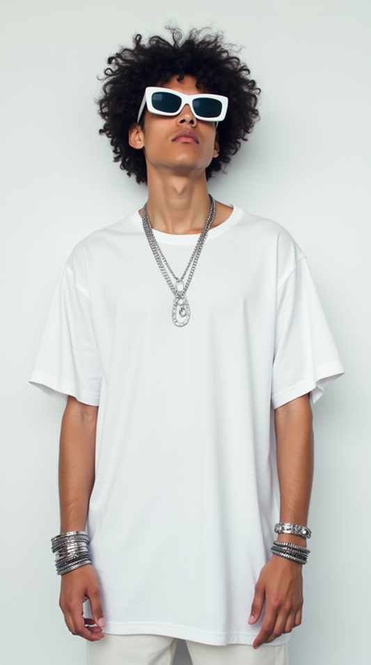 Oversized Tee - White