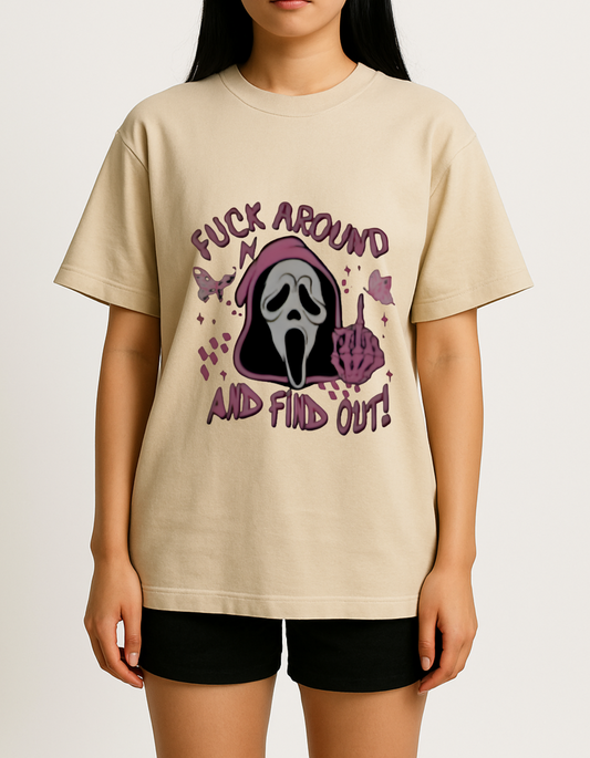 Oversized Tee - Ghost Flip