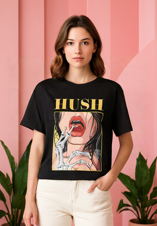 Oversized Tee - Silent Lips