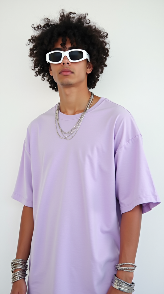 Oversized Tee - Lavender