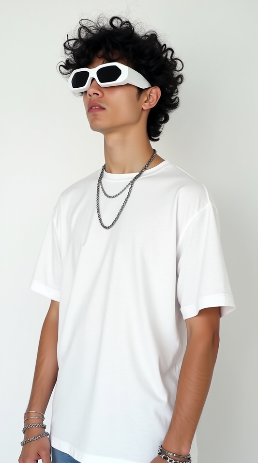 Oversized Tee - White